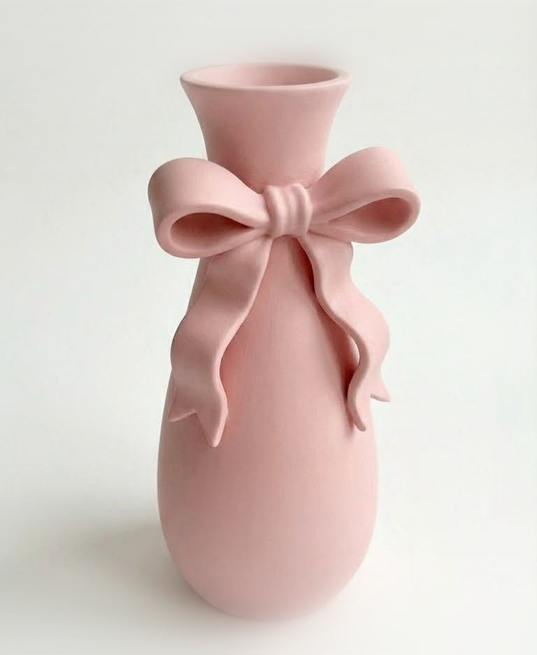 The Coquette Bow Vase