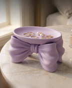 Lavender Bow Trinket Tray