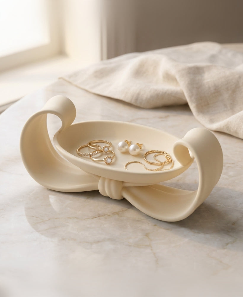 Sculptural Ribbon Tray
