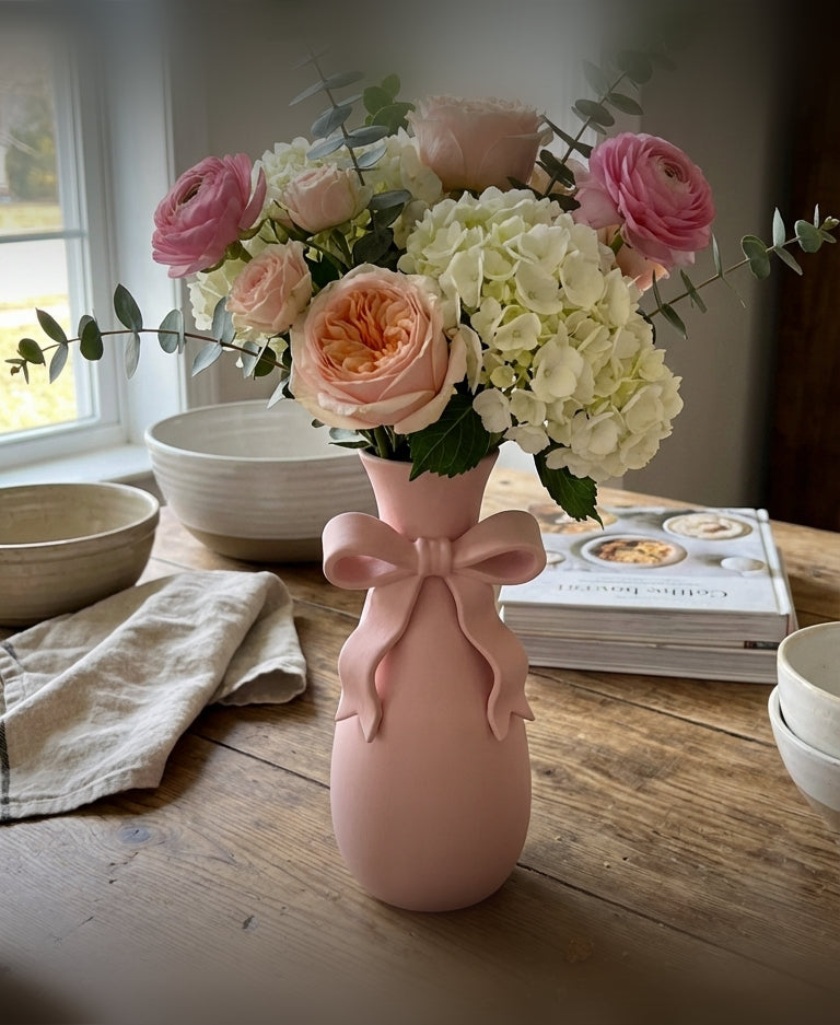 The Coquette Bow Vase