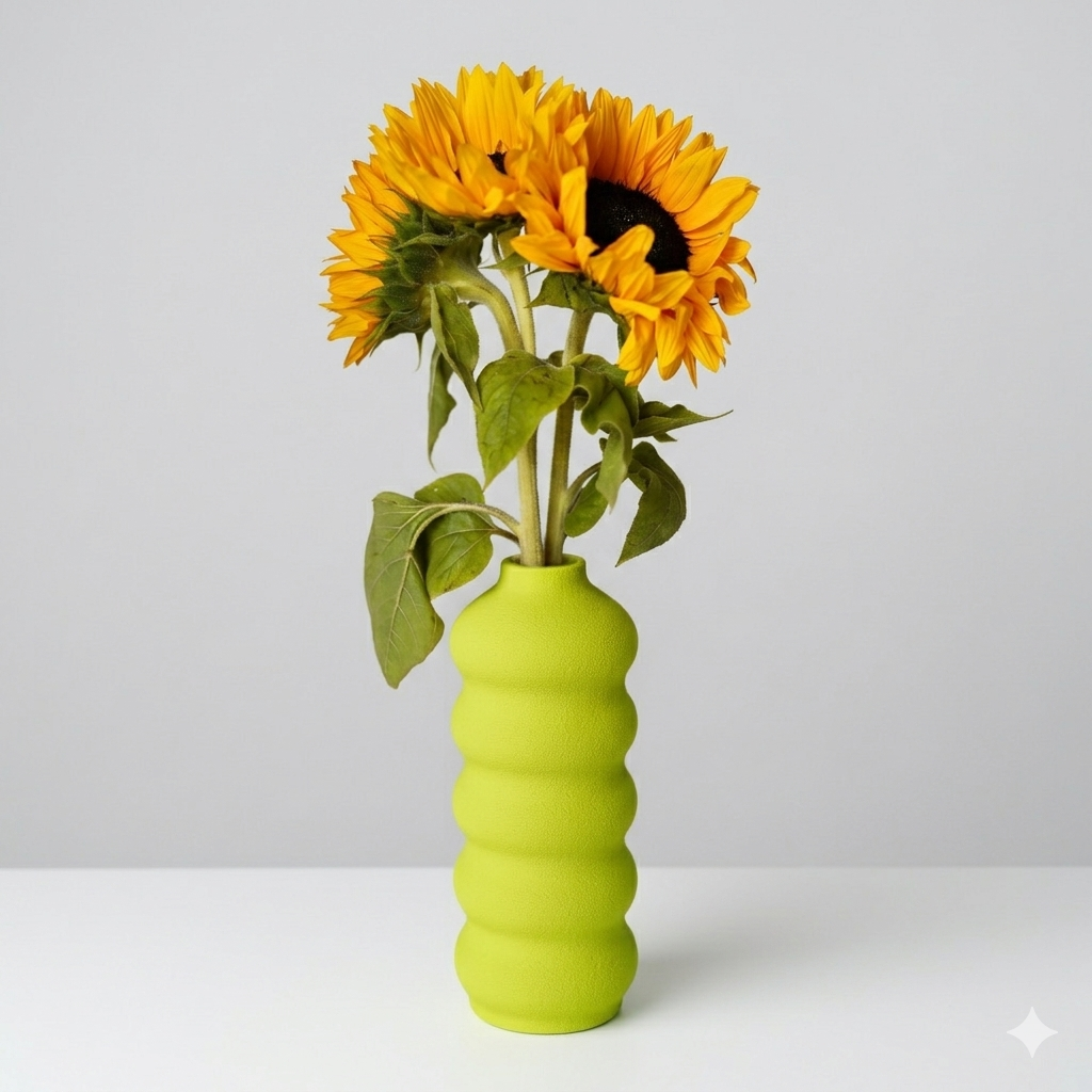 Vertex Sculptural Geometric Vase