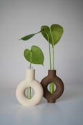 Aura Geometric Sculptural Vase