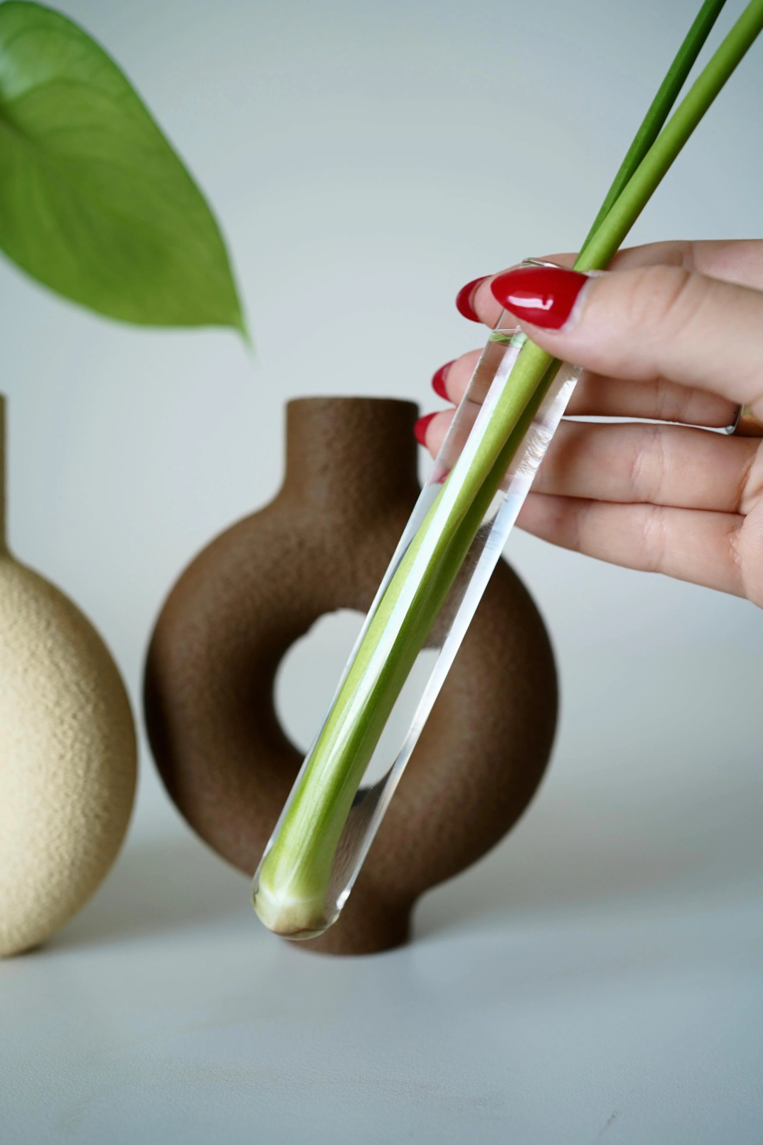 Aura Geometric Sculptural Vase