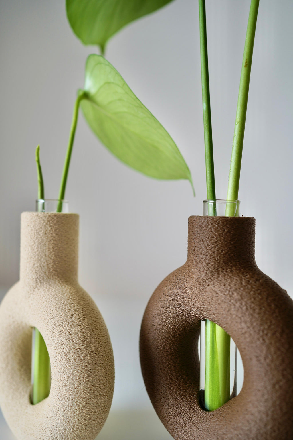 Aura Geometric Sculptural Vase